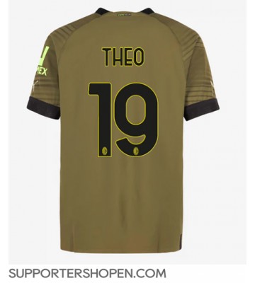 AC Milan Theo Hernandez #19 Tredje Matchtröja 2022-23 Kortärmad
